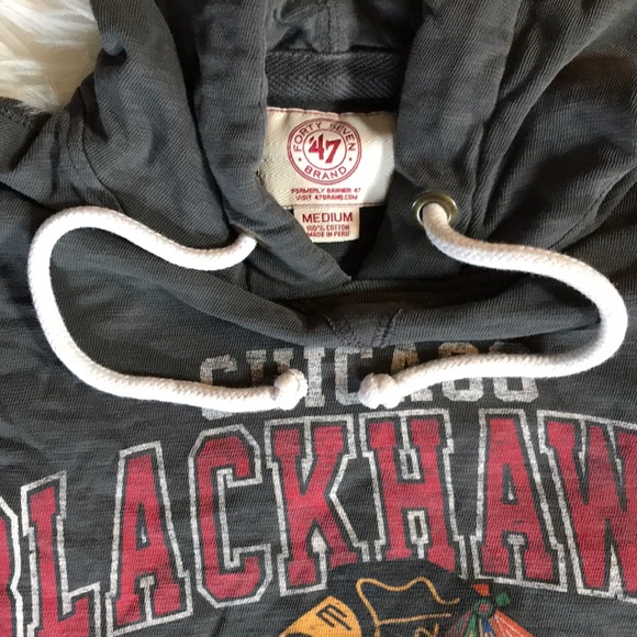 ‘47 Forty Seven Brand Chicago Blackhawks Hoodie - Picture 2 of 6